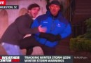 Jim Cantore knee to the nuts