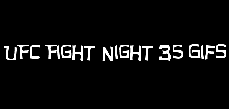 UFC Fight Night 35 Gifs