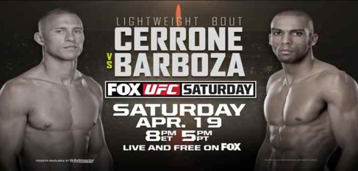 Cerrone vs. Barboza fight