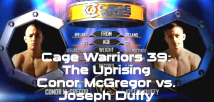Conor McGregor vs Joseph Duffy fight