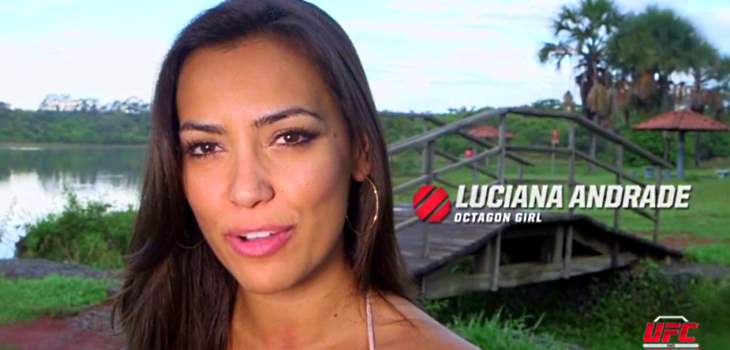 Meet Octagon Girl Luciana Andrade who is new for Fight Night Uberlandia in ...