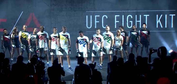 UFC Reebok fight kit Uniform