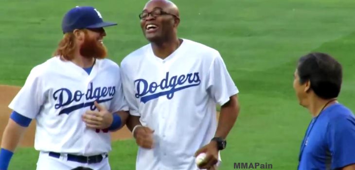 Anderson Silva Dodgers Pitch