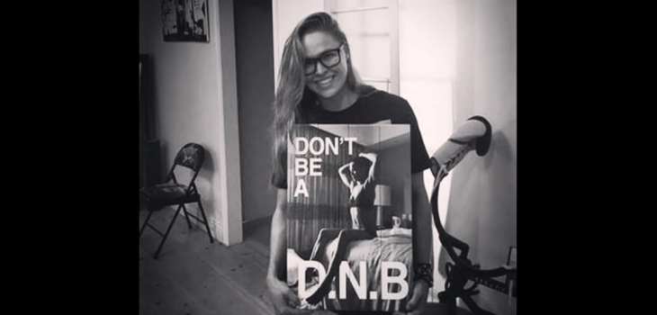 Ronday Rousey 2015 bw