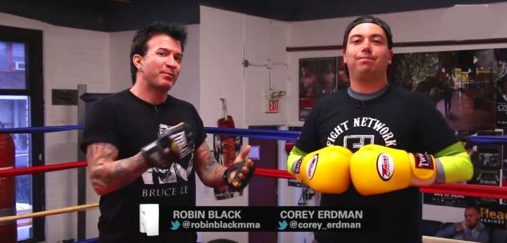 Robin Black and Corey Erdman MMA
