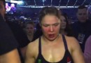 Ronda Rousey backstage loss