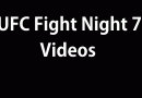 UFC Fight Night 77 video