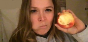 Ronday Rousey apples