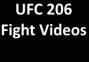 UFC 206 fight videos